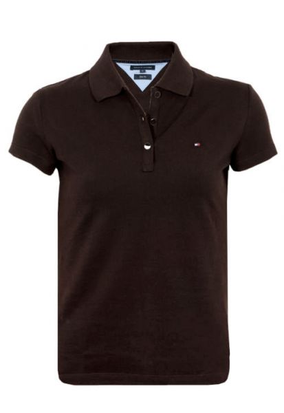 TOMMY HILFIGER Camisa Polo Tommy Hilfiger Basic Marrom